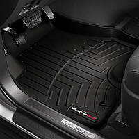 Килимки в салон Porsche Panamera II 2017 — чорні, Tri-Extruded (WeatherTech) — передній ряд