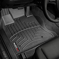 Коврики в салон Bmw 5 GT (полный привод) 2014 - 2017 черные, Tri-Extruded (WeatherTech) - передний ряд