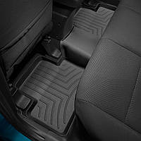 Коврики в салон Mitsubishi ASX I 2010 - черные, Tri-Extruded (WeatherTech) - второй ряд