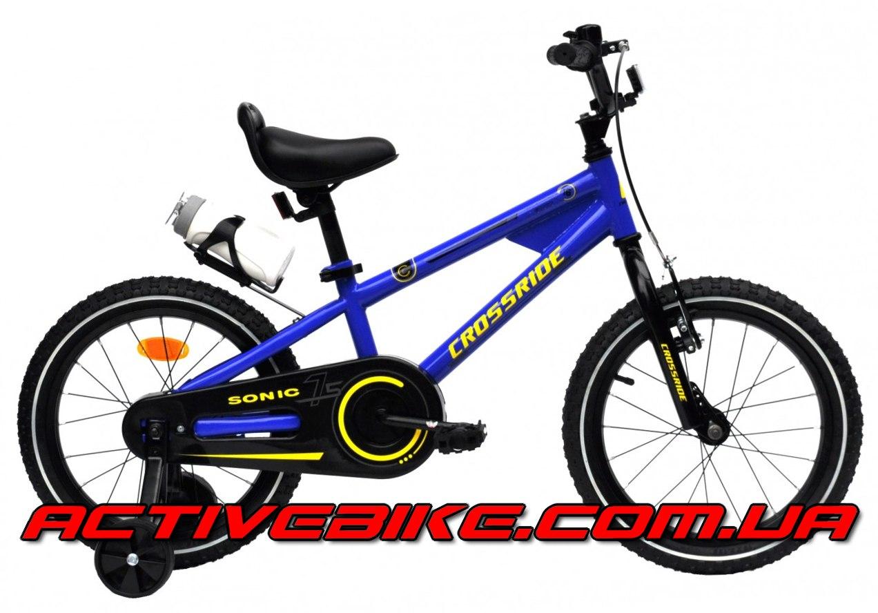 Дитячий двоколісний велосипед Crossride SONIC 18"