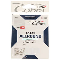 Крючки Cobra Round CA124 №4 (10шт)