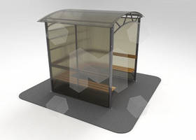 Павільйон для куріння 2x2 м / Курилка, альтанка для куріння / місце для куріння