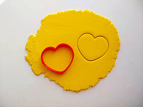 3D-формочки-вирубки для пряників "Сердечко 21"