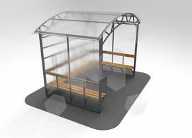 Павільйон для куріння 3x2 м / Курилка, альтанка для куріння