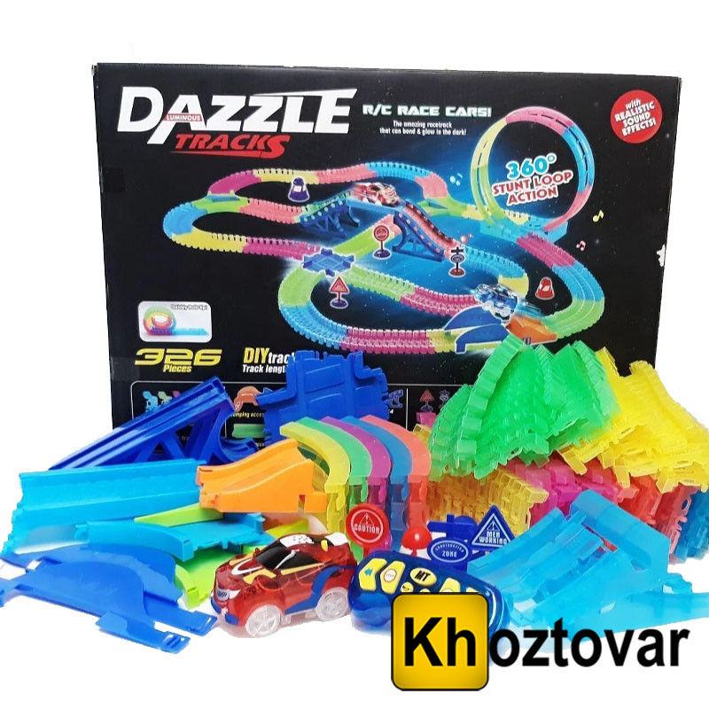 Іграшкова дорога Dazzle Tracks 326 деталей