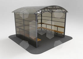 Павільйон для куріння 3x3 м / Курилка, альтанка для куріння