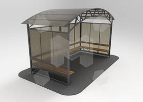 Павільйон для куріння 4x2 м / Курилка, альтанка для куріння