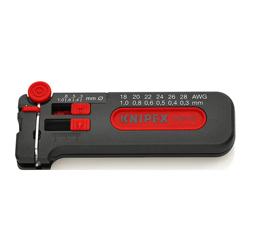 Міністрипер для видалення ізоляції — Knipex 12 80 100 SB