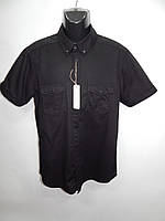 Мужская рубашка с коротким рукавом Identic (040КР) р.50 (только в указанном размере, только 1 шт)