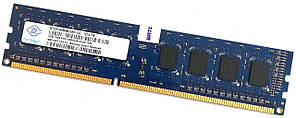 Оперативна пам'ять Nanya DDR3 2Gb 1333MHz PC3-10600U 1R8 CL9 (NT2GC64B88G0NF-CG) Б/В