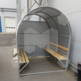 Курильний павільйон зварний «преміум» / альтанка для куріння