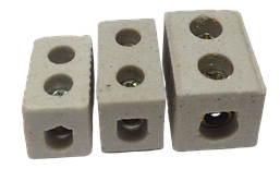 Клемник латунь у кераміці (блок, термостійкий корпус) 1Line 5A R