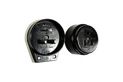 Комплект вилка + розетка 40 А однофазний