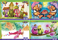 ZiBi Альбом для малювання А4 на пружині, 20 аркушів