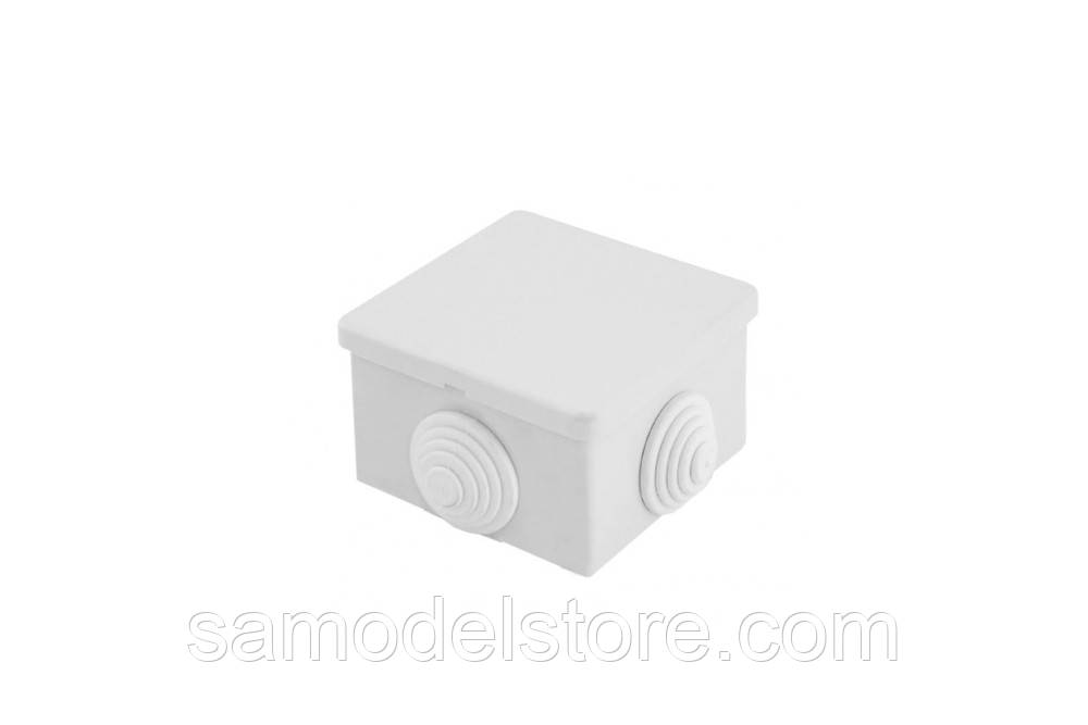 Короб монтажний 65х65х40 IP54 сірий