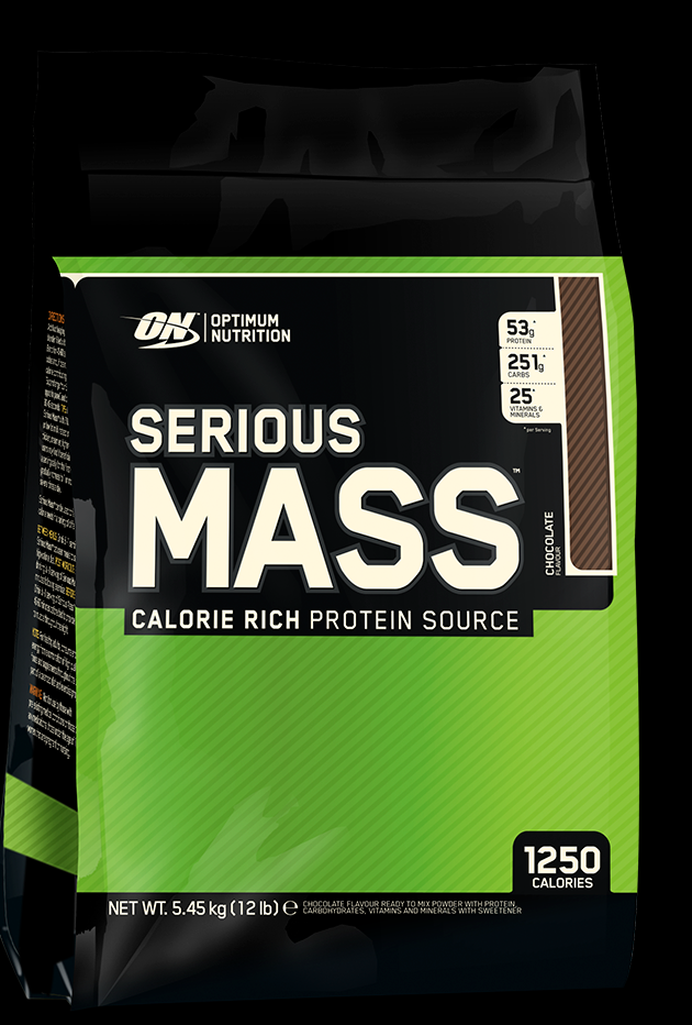 Гейнер, Optimum Nutrition, Serios Mass, 5,45 kg