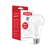 LED лампа MAXUS A70 15W 4100K 220V E27 (1-LED-782)