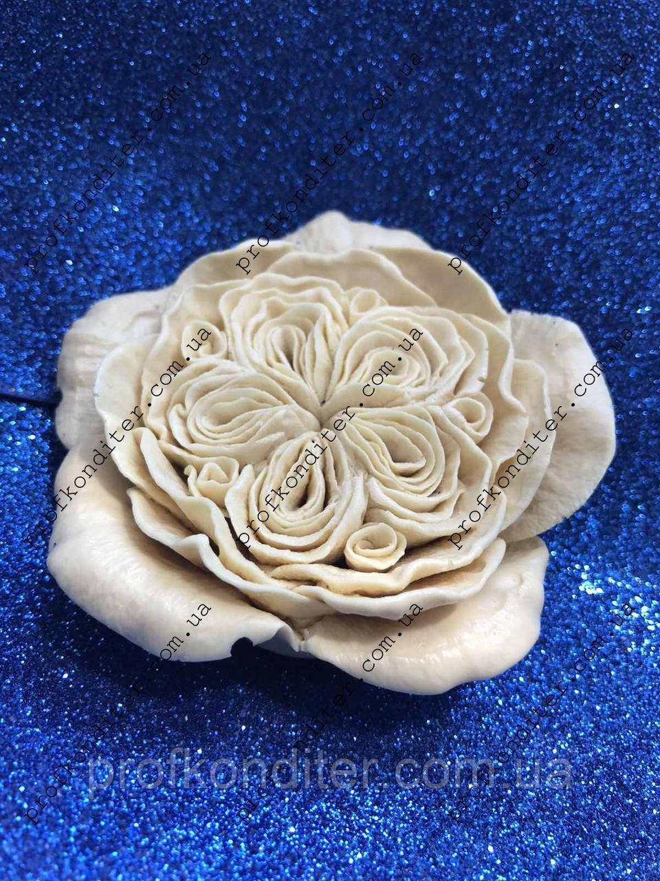ЕКСКЛЮЗИВ! Силіконовий Молд ЗД "Троянда Остіна-англійська", фото 1