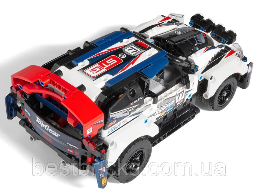 どんちゃページ Lego Technic Гоночний автомобіль Top Gear на управління 42109