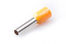 Оконцювач ізоляції 4 мм. жовтогарячий (100 шт.)