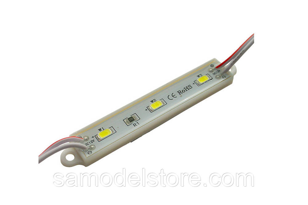 Світлодіодний модуль 5630 IP65 3led 3000 К 12 V