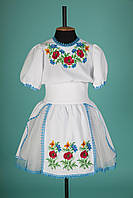 Стилизованное украинское платье с вышивкой б/у
