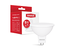 Лампа светодиодная MAXUS 1-LED-712 MR16 5W 4100K 220V GU5.3