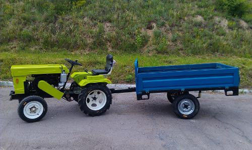 Причіп до мототрактора ПМ-0,8С (800 кг), фото 1