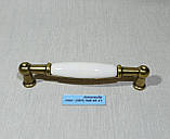 Меблева ручка  кераміка Gamet UP21- 0096-G00AB MLK-0, фото 6