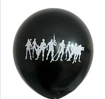 Надувний кулька повітряний Fortnite чорний 2