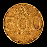 Монета Индонезии 500 рупий 2000-02 гг.