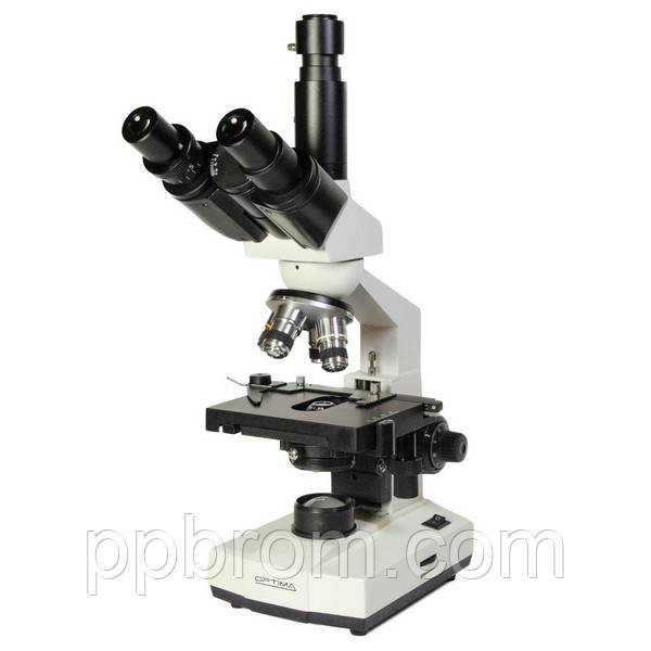 Микроскоп стереоскопический профессиональный Optima Biofinder Trino 40x-1000x (Украина) - фото 1 - id-p1108754927