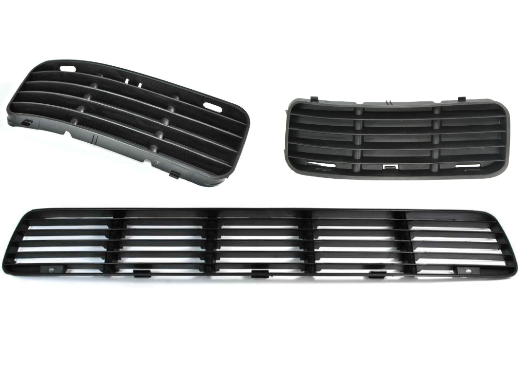 Решітка бампера Фольксваген Кадді 2, Поло - Volkswagen Caddy 2, Polo 1995-2004 (комплект)
