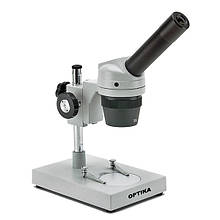 Мікроскоп навчальний із сертифікатом Optika MS-2 Mono 20x Stereo (Італія)