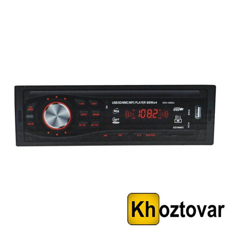Автомагнітола Pioneer MVH-4006U ISO, фото 1