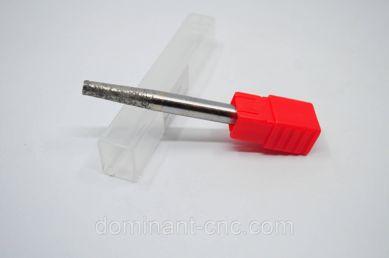 Фреза алмазна спечена кінцева D8*d6*l25*L75