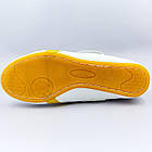 Степки для тхеквондо OB-0190 (р-р 30-45, верх-PVC, підошва PU, білий-золотий), фото 5