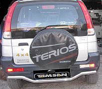 Захист заднього бампера дуга AK007 (нерж) Daihatsu Terios 2003-2005