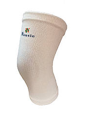 Наколінник еластичний зі срібною ниткою рельєфним плетінням, бавовна Miracle код 0021C3D