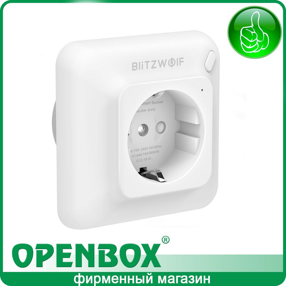 Смарт Розетка BW-SHP8 3680W 16A Wi-Fi