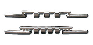 Передній захист ST009-15 (нерж.) Geely Emgrand X7