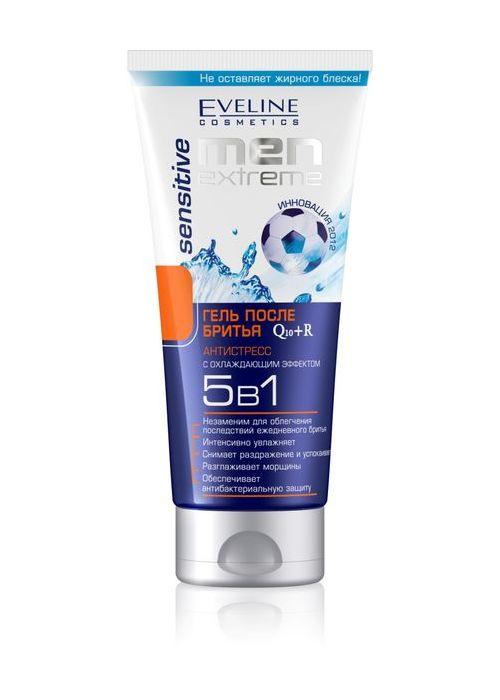 Гель після гоління Eveline Cosmetics Sensitive 5-1 Men X-TREME Q10+R 200 мл