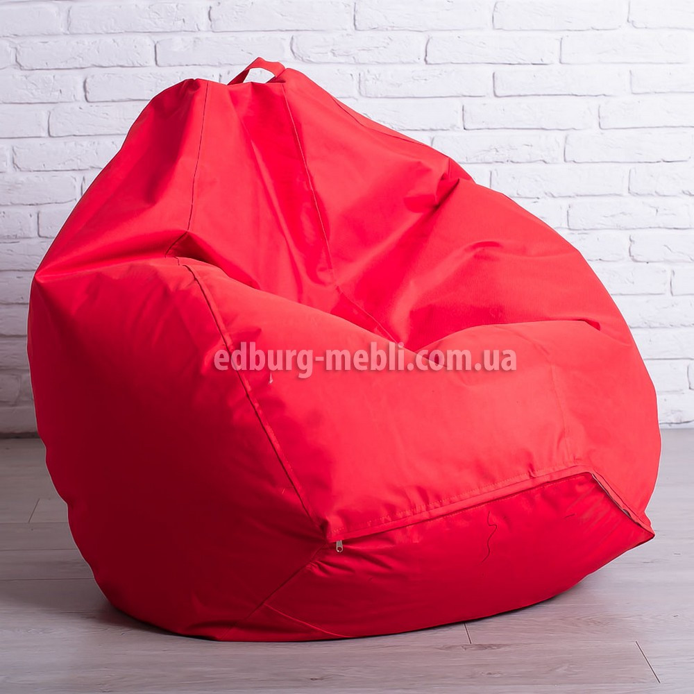 Кресло мешок груша Большой | красный Oxford - фото 1 - id-p134005825