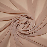 Шифон однотонний бежевий
