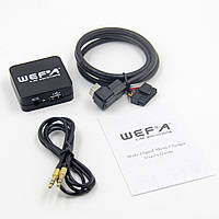 Автомобильный mp3 адаптер ЮСБ WEFA WF-605 MP3/USB/AUX для MITSUBISHI 13p