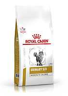 Корм при мочекаменной болезни котов Royal Canin Urinary S/O Moderate Calorie, 400г