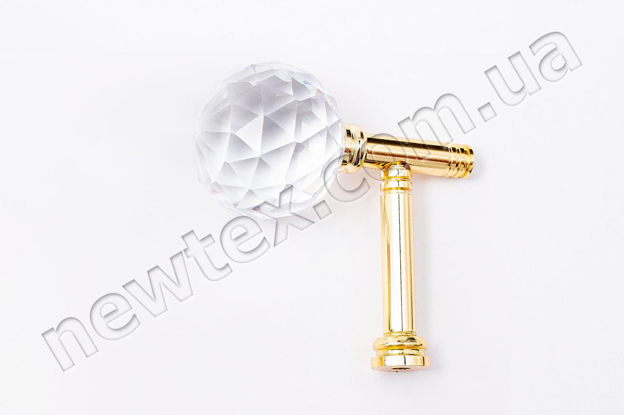 Тримач (підхоплювач) для штор R100 Золото