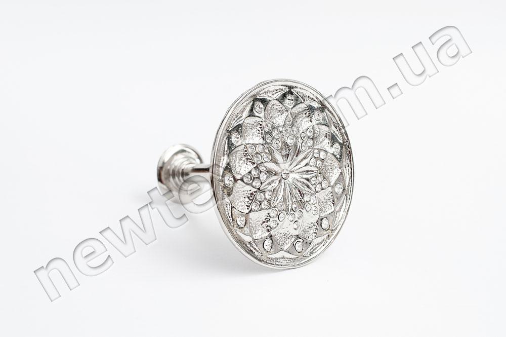 Тримач (підхоплювач) для штор R301 Срібло