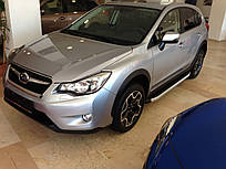 Бічні пороги Fullmond (2 шт., алюм) Subaru Outback 2009-2014