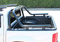 Дуга на кузов чорна труба 60 мм Ford Ranger 2011-